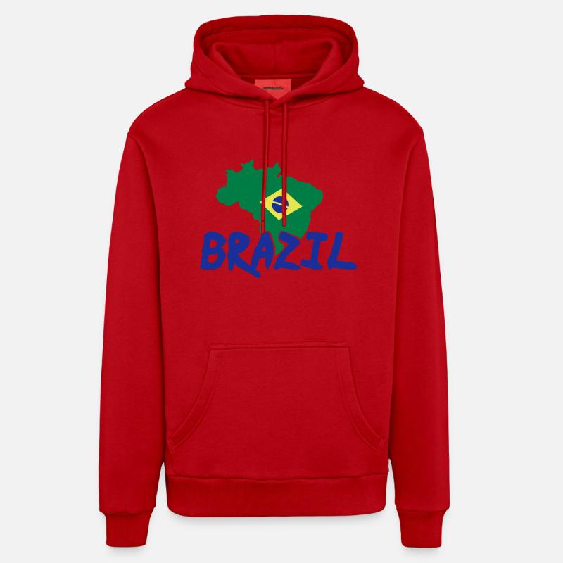 brazil Organic Relaxed Hoodie Made in EU