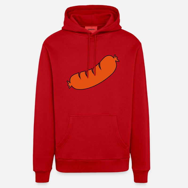 Bratwurst Organic Relaxed Hoodie Made in EU