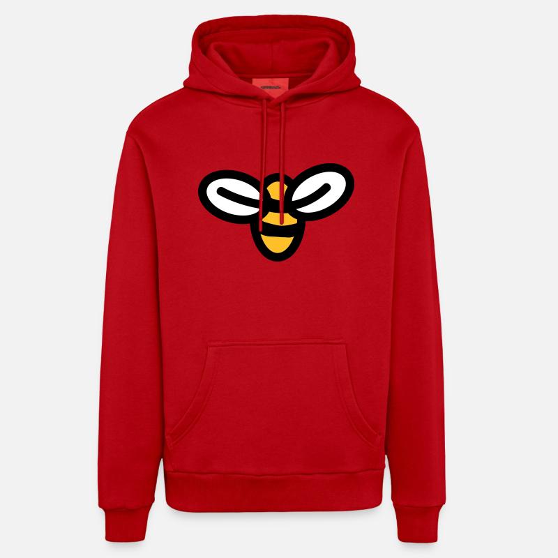 Bee Organic Relaxed Hoodie Made in EU
