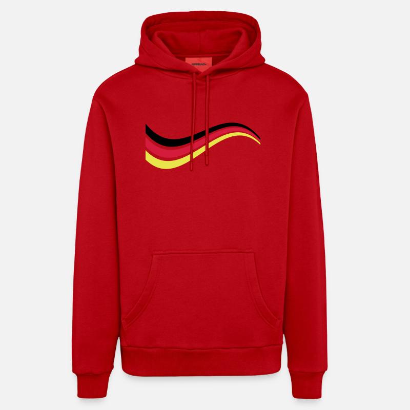 Germany Line Germany Team Organic Relaxed Hoodie Made in EU