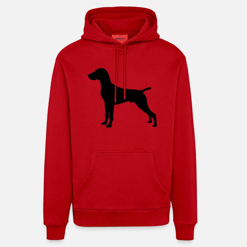 German Shorthaired Pointer Organic Relaxed Hoodie Made in EU