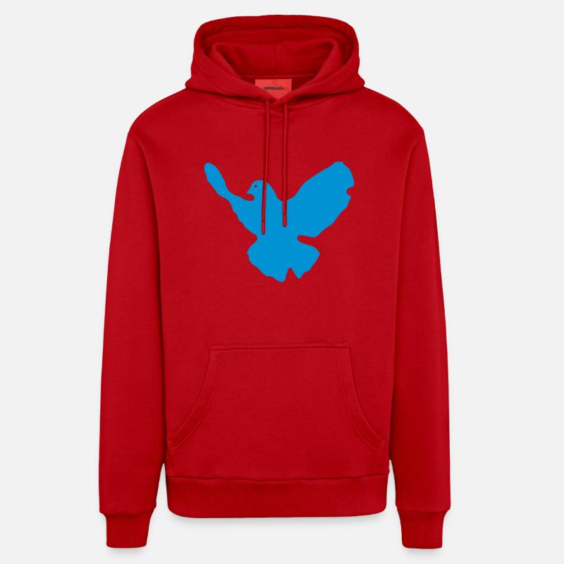 friedenstaube 01 Sweat à capuche bio décontracté fabriqué en UE