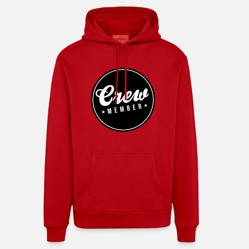 Crew Mitglied Organic Relaxed Hoodie Made in EU