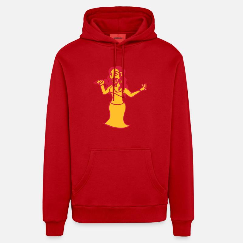 conchita Frau mit Bart Drag Queen Transvestit Organic Relaxed Hoodie Made in EU
