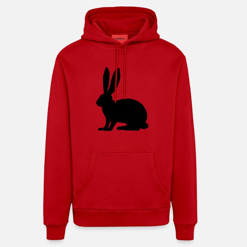 Rabbit Sweat à capuche bio décontracté fabriqué en UE