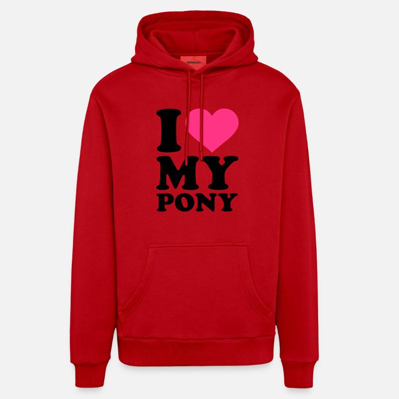 Pony Organic Relaxed Hoodie Made in EU