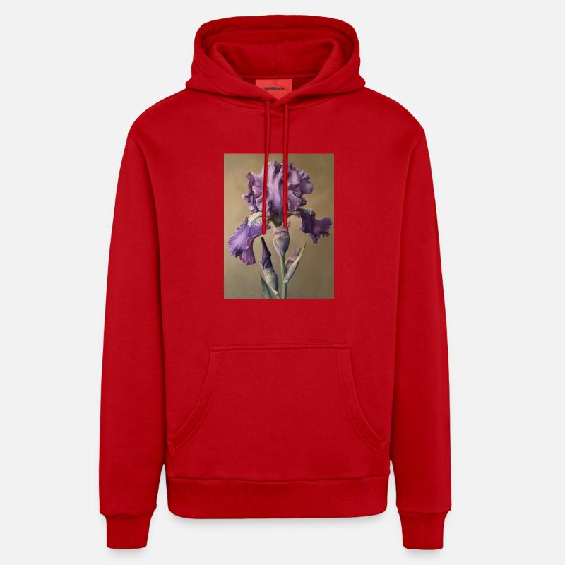 Iris FL 101 Sweat à capuche bio décontracté fabriqué en UE