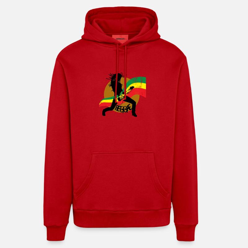 Reggae Sweat à capuche bio décontracté fabriqué en UE