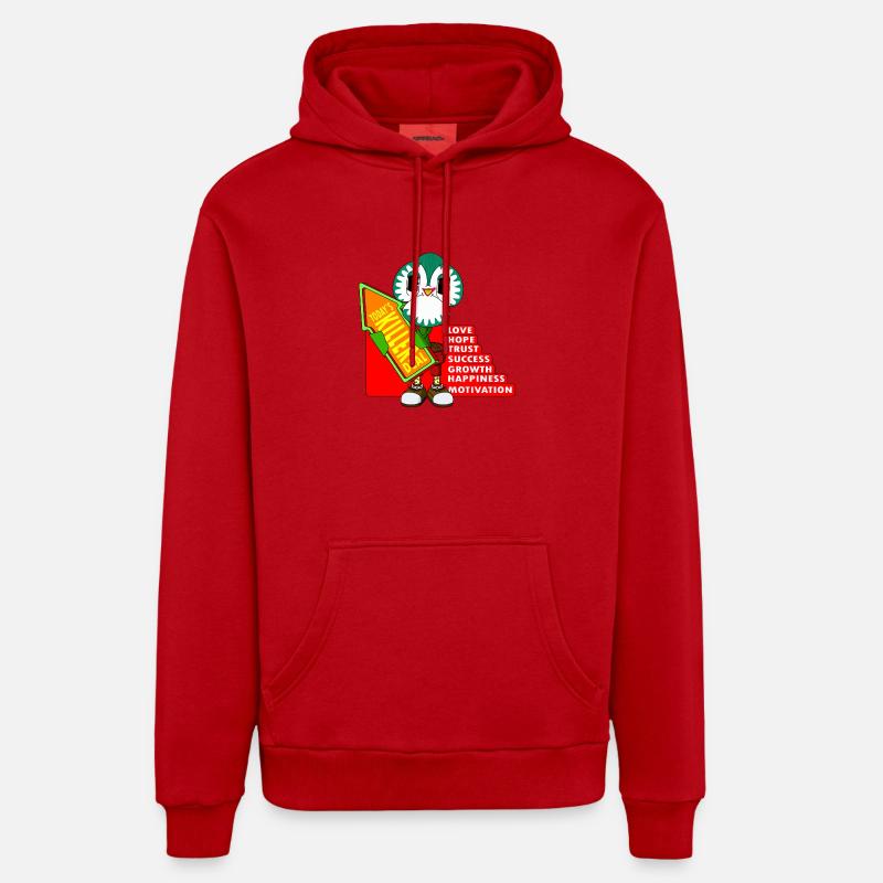 HASARD Sweat à capuche bio décontracté fabriqué en UE
