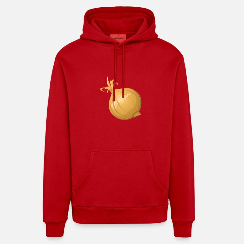 Oignons Sweat à capuche bio décontracté fabriqué en UE