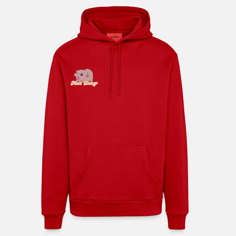 Moo Deng Organic Relaxed Hoodie Made in EU