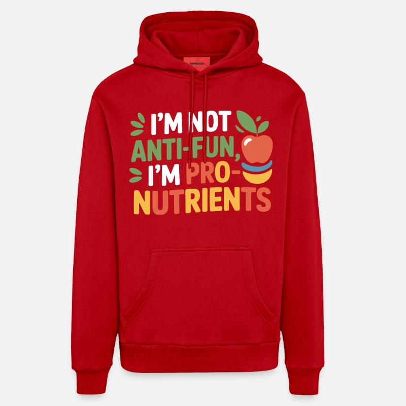 Registered Dietitian Critical Nutrition Guide  Organic Relaxed Hoodie Made in EU