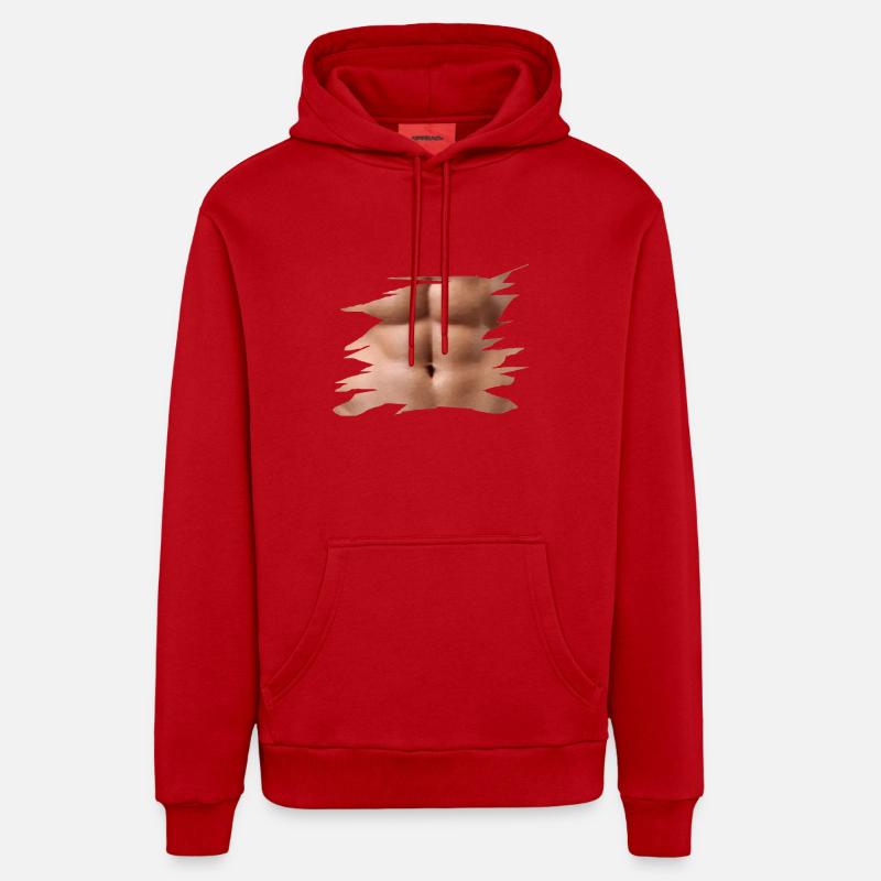 sixpack Organic Relaxed Hoodie Made in EU