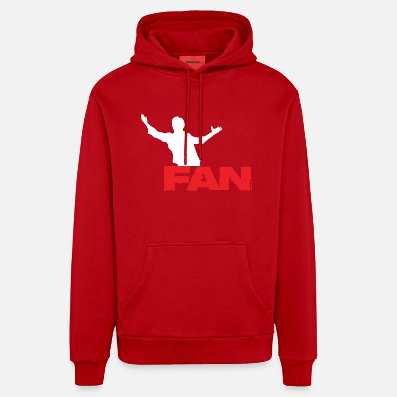 Fan Organic Relaxed Hoodie Made in EU