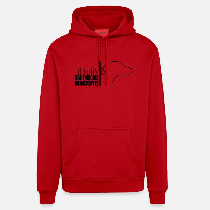 TEAM Lévrier italien Chien Wilsigns - Sweat à capuche bio décontracté fabriqué en UE - undefined