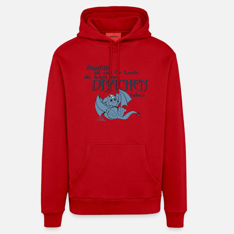 Reality is ... Organic Relaxed Hoodie Made in EU