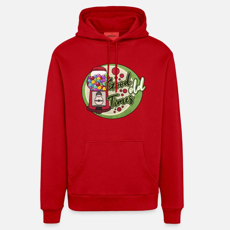Nostalgia gumball machine Organic Relaxed Hoodie Made in EU