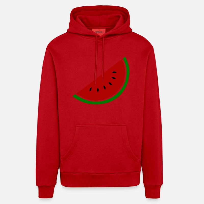 Pastèque Sweat à capuche bio décontracté fabriqué en UE