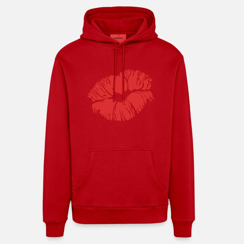 bisou Sweat à capuche bio décontracté fabriqué en UE