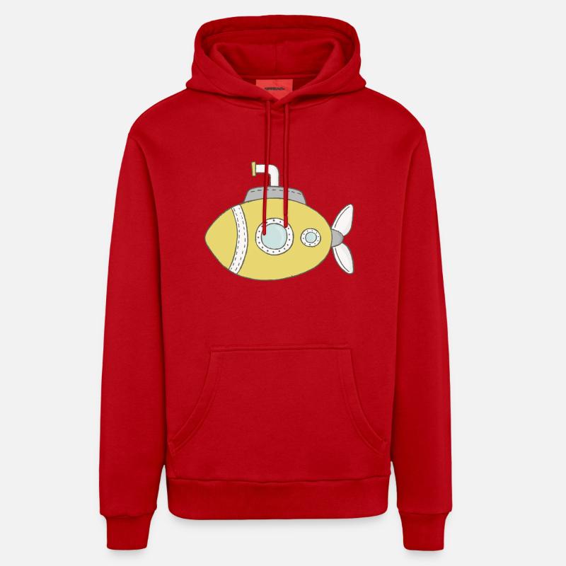 U-Boot Organic Relaxed Hoodie Made in EU