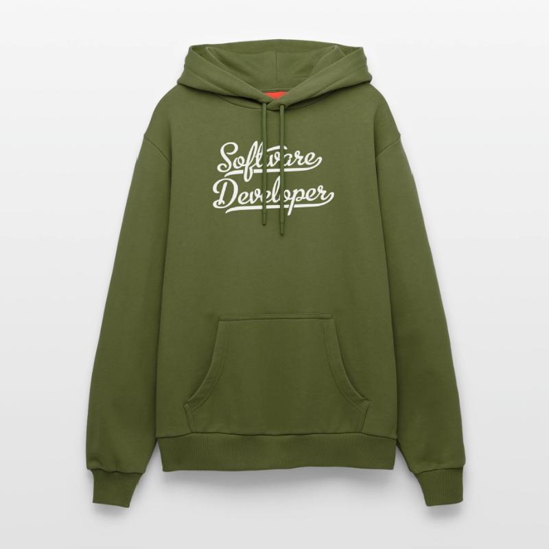 Software Developer Organic Relaxed Hoodie Made in EU
