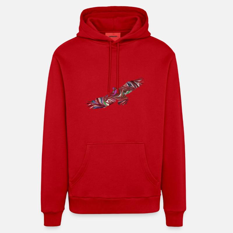 Eagle Organic Relaxed Hoodie Made in EU