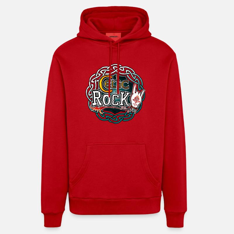 Celtic rock Organic Relaxed Hoodie Made in EU