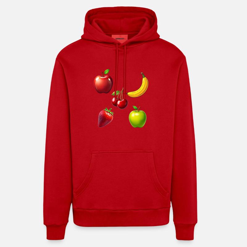 Fruit Organic Relaxed Hoodie Made in EU