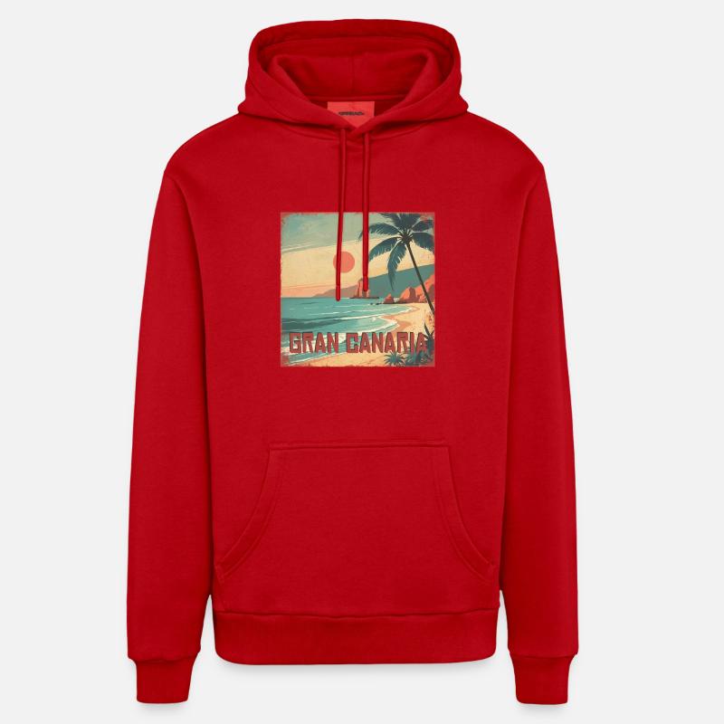 Gran Canaria Organic Relaxed Hoodie Made in EU