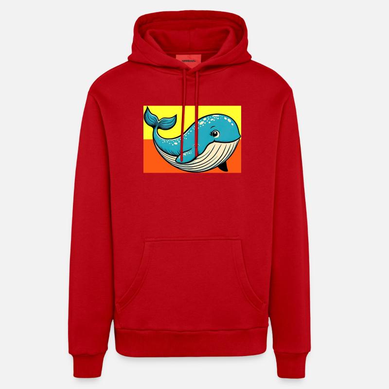 whale Organic Relaxed Hoodie Made in EU