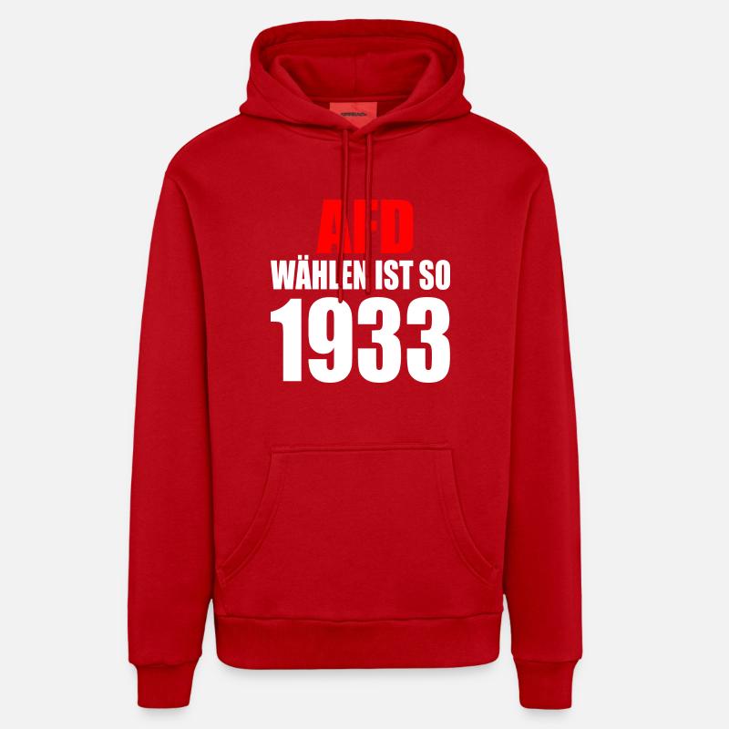 Afd wählen ist so 1933 Organic Relaxed Hoodie Made in EU