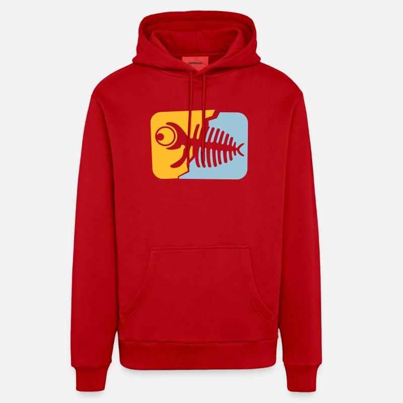 Fisch Fossil Organic Relaxed Hoodie Made in EU