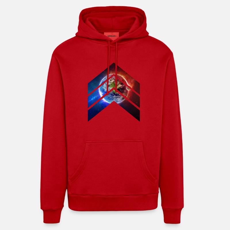 Earth Galaxy Organic Relaxed Hoodie Made in EU