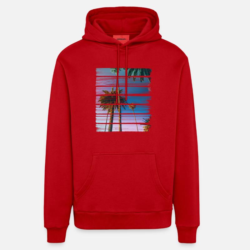 PALMTREES Organic Relaxed Hoodie Made in EU