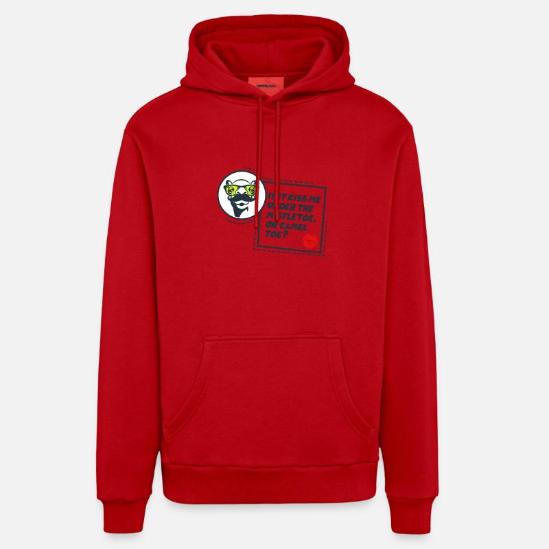 F011A023453F8149A777D96AEDD07C146AD9BC445A8B49FF0 - Sweat à capuche bio décontracté fabriqué en UE - rouge