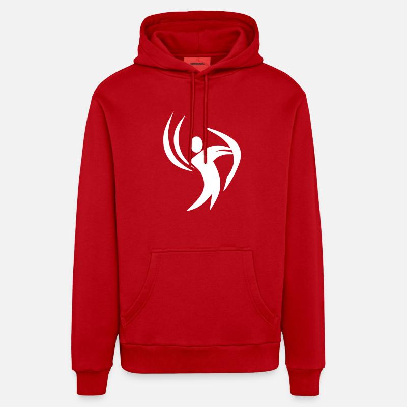 Sauna Infusion Master Wedel Master - Sweat à capuche bio décontracté fabriqué en UE - rouge