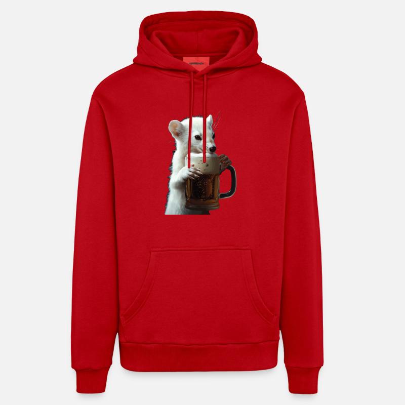Hermelin Organic Relaxed Hoodie Made in EU