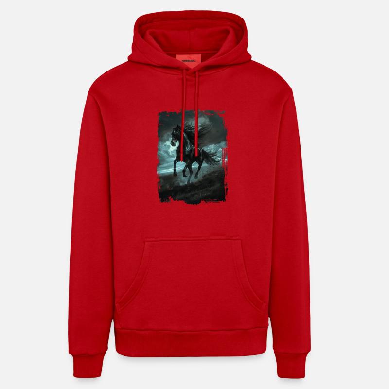 Viertel Pferde Organic Relaxed Hoodie Made in EU