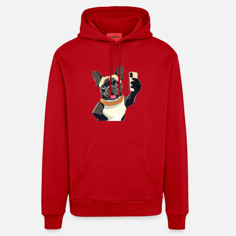 SMARTPHONE POUR CHIEN Sweat à capuche bio décontracté fabriqué en UE