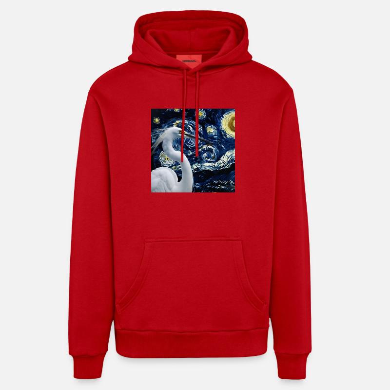 Reiher Vogel Organic Relaxed Hoodie Made in EU