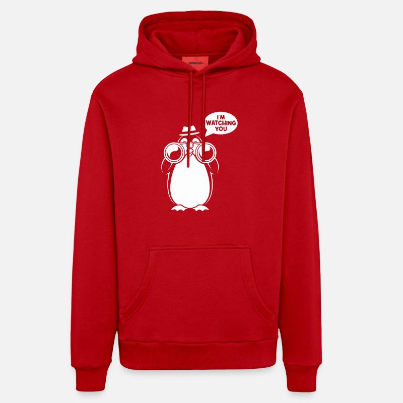 Sarcasme : Je te regarde concevoir - Sweat à capuche bio décontracté fabriqué en UE - undefined
