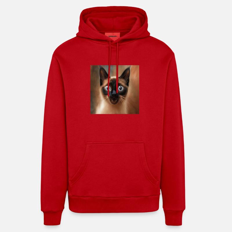 Siamese Organic Relaxed Hoodie Made in EU