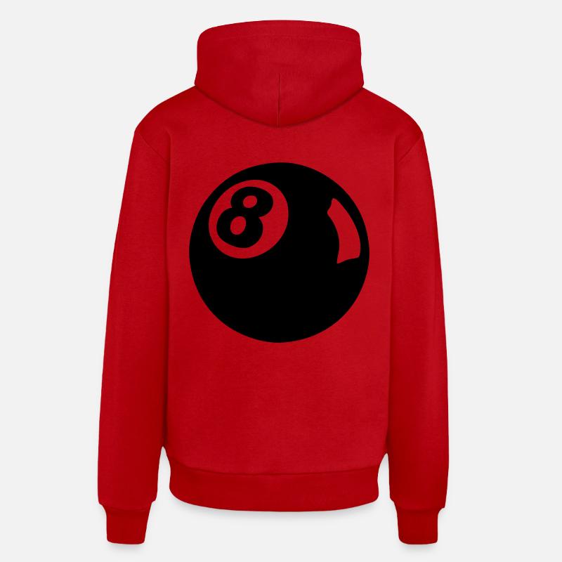 8 Ball Organic Relaxed Hoodie Made in EU