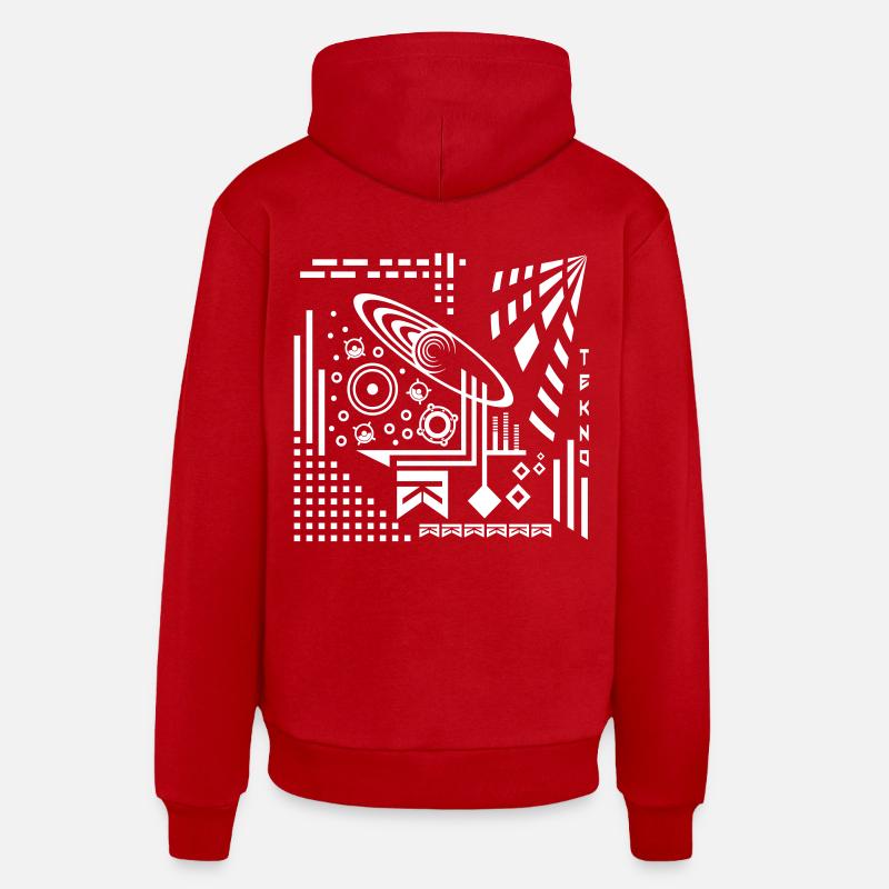 Tekno 23 Sweat à capuche bio décontracté fabriqué en UE