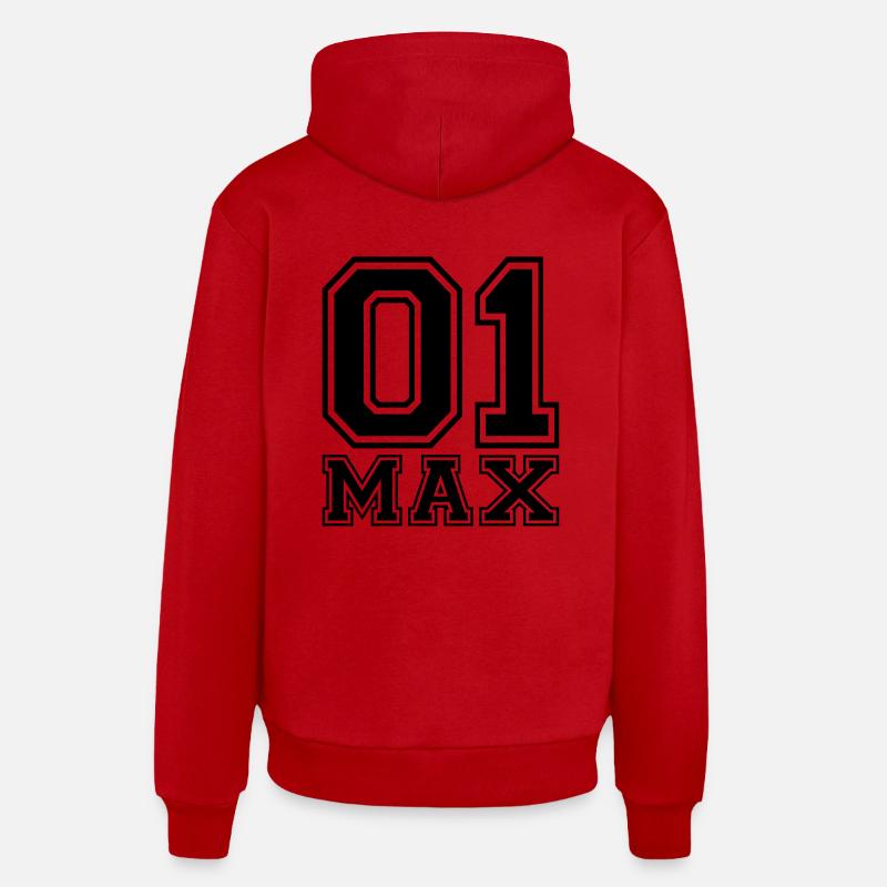 Max - Name Organic Relaxed Hoodie Made in EU