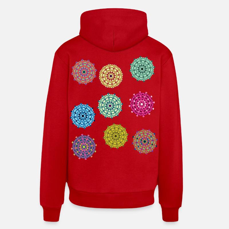 Modèle d'amibe - Sweat à capuche bio décontracté fabriqué en UE - undefined