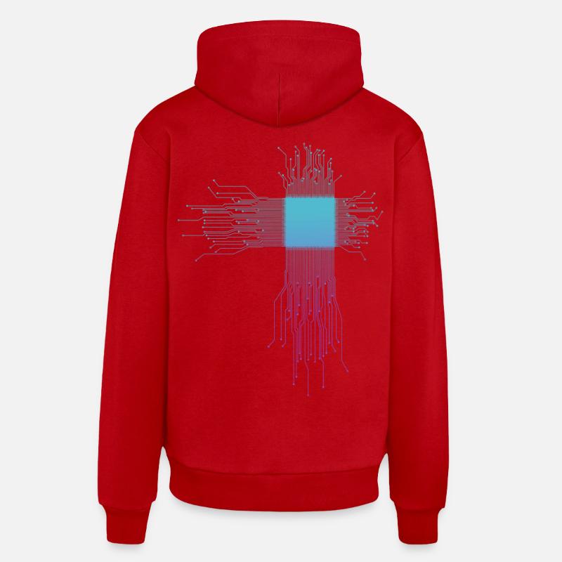 Elektroniker Informatiker Geschenk Organic Relaxed Hoodie Made in EU