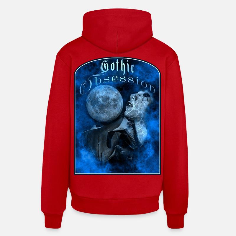 Obsession gothique Vampire Sweat à capuche bio décontracté fabriqué en UE