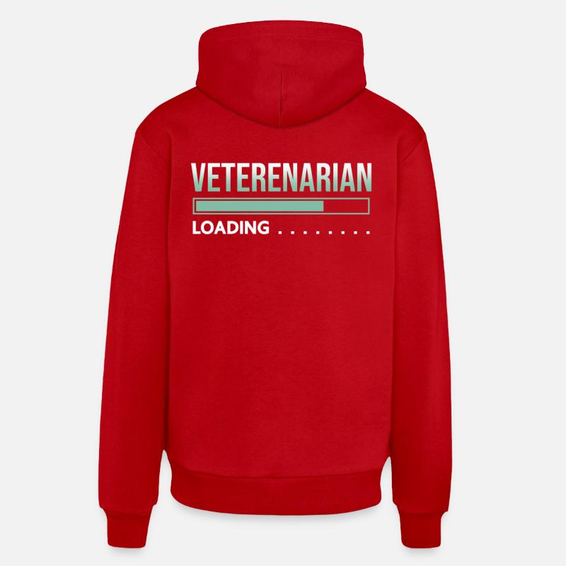 Vétérinaire laoding Sweat à capuche bio décontracté fabriqué en UE