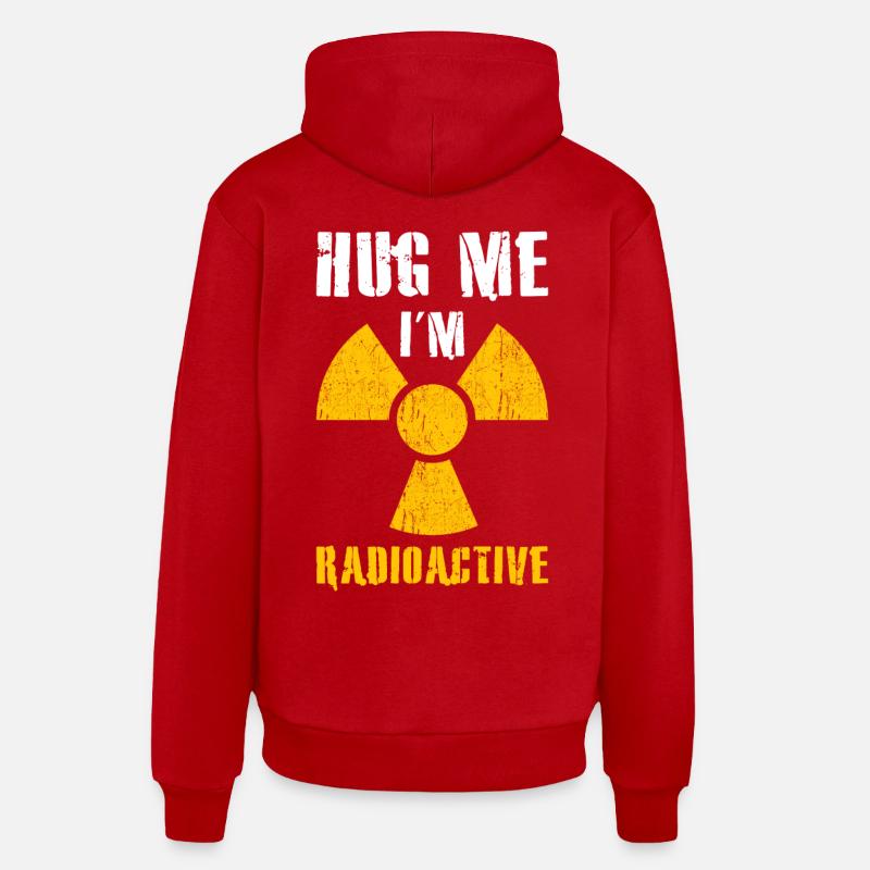Radioactif Sweat à capuche bio décontracté fabriqué en UE